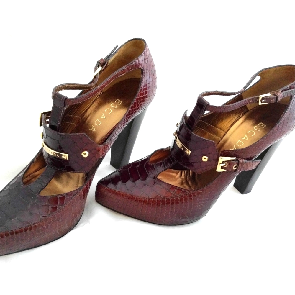 ESCADA Mary Jane heels